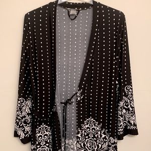 Black and White Robe